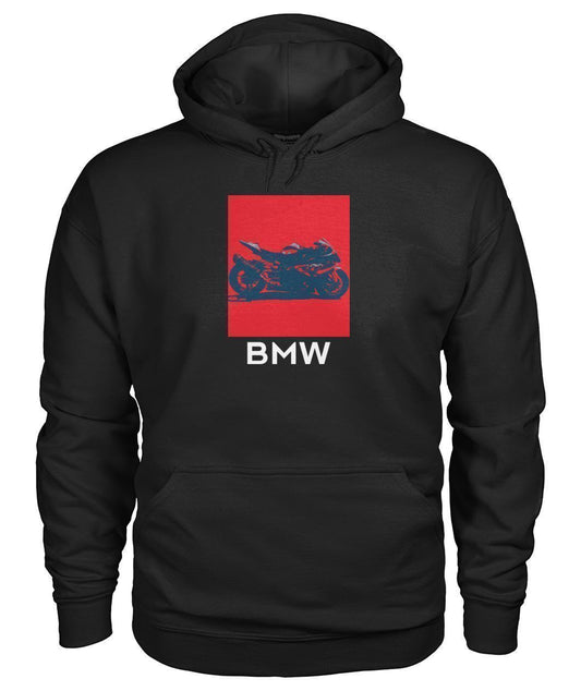 Pull BMW MOTOR S1000RR Right Side Gildan Hoodie-Sweatshirts-Elessi UK