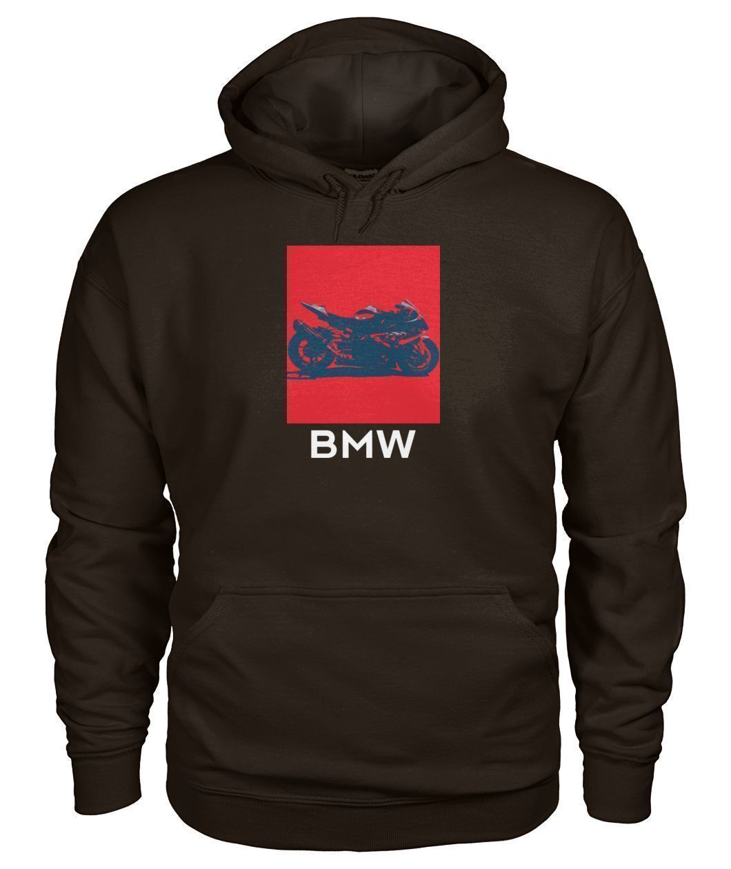 Pull BMW MOTOR S1000RR Right Side Gildan Hoodie-Sweatshirts-Elessi UK