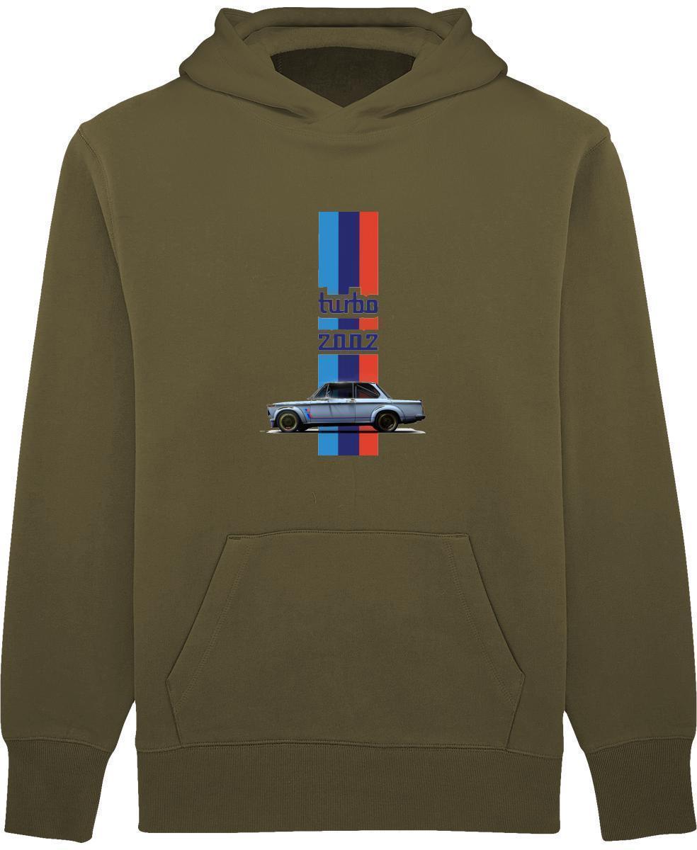 Pull BMW Turbo Hoodie Relaxed-Sweatshirts-Elessi UK