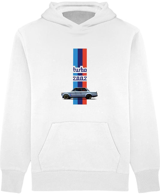 Pull BMW Turbo Hoodie Relaxed-Sweatshirts-Elessi UK