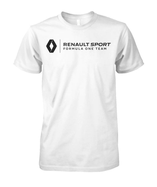 Renault Sport Formula 1 Unisex Cotton Tee Shirt-Short Sleeves-Elessi UK