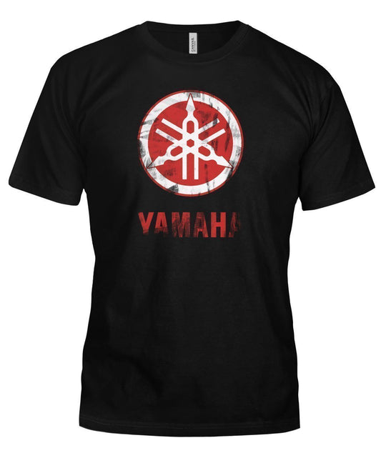 Yamaha logo T Shirt-Short Sleeves-Elessi UK
